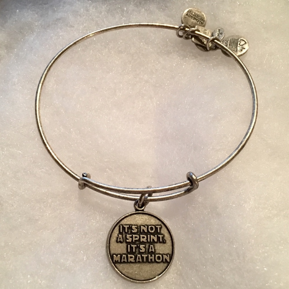 3/$30 Alex & Ani Runner Marathon Bangle